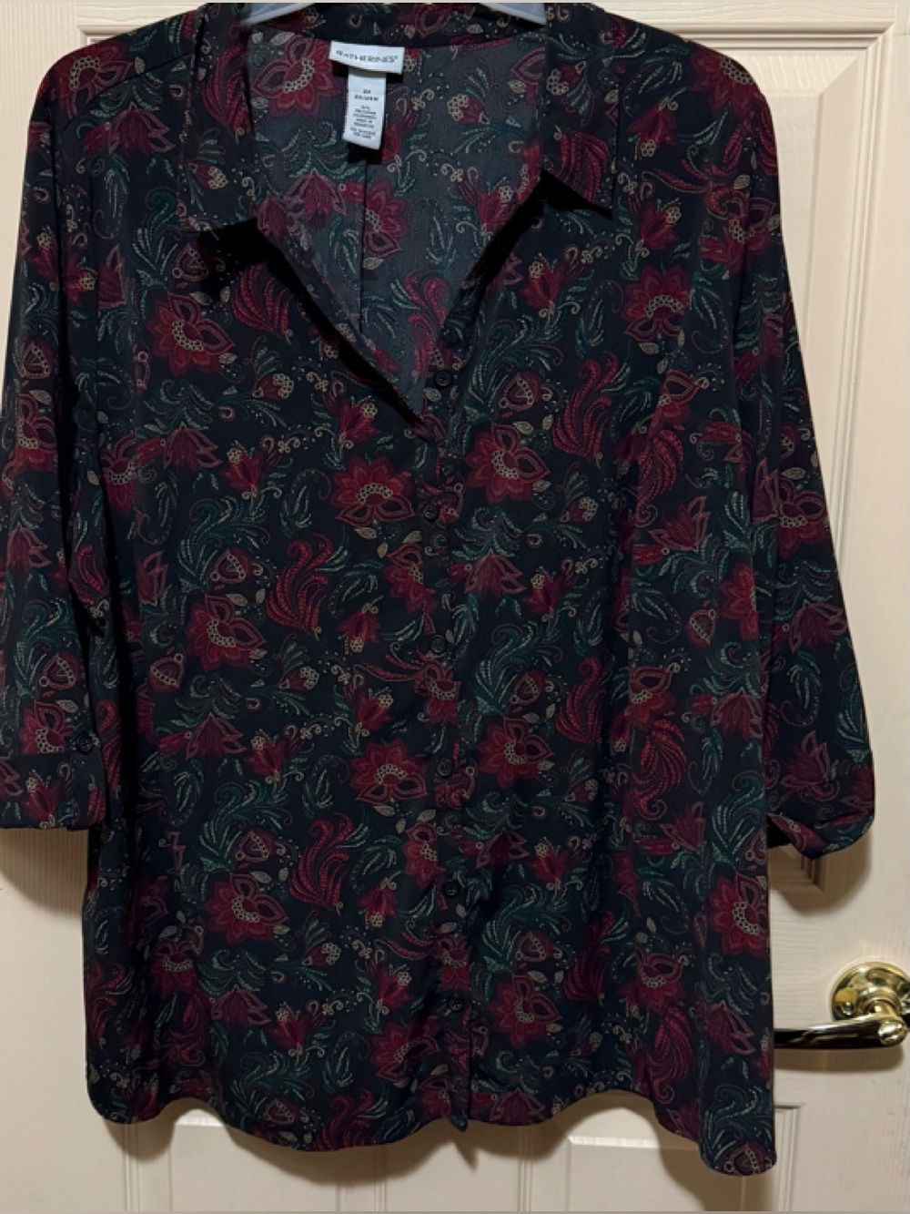 Catherines top blouse 2X